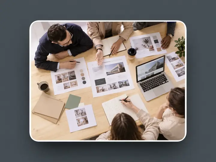 Illustrative service business webpage reference